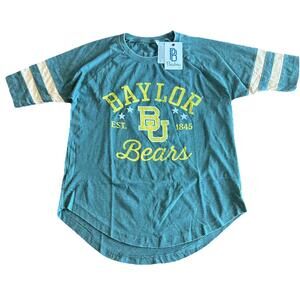 NWT Pressbox Baylor Bears Short Sleeve Shirt Size Women's Small